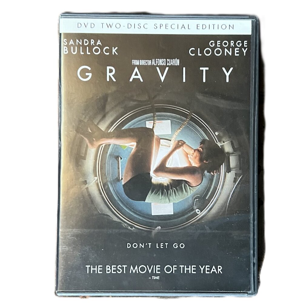 "Gravity" 2-Disc DVD Special Edition Starring Sandra Bullock & George Clooney